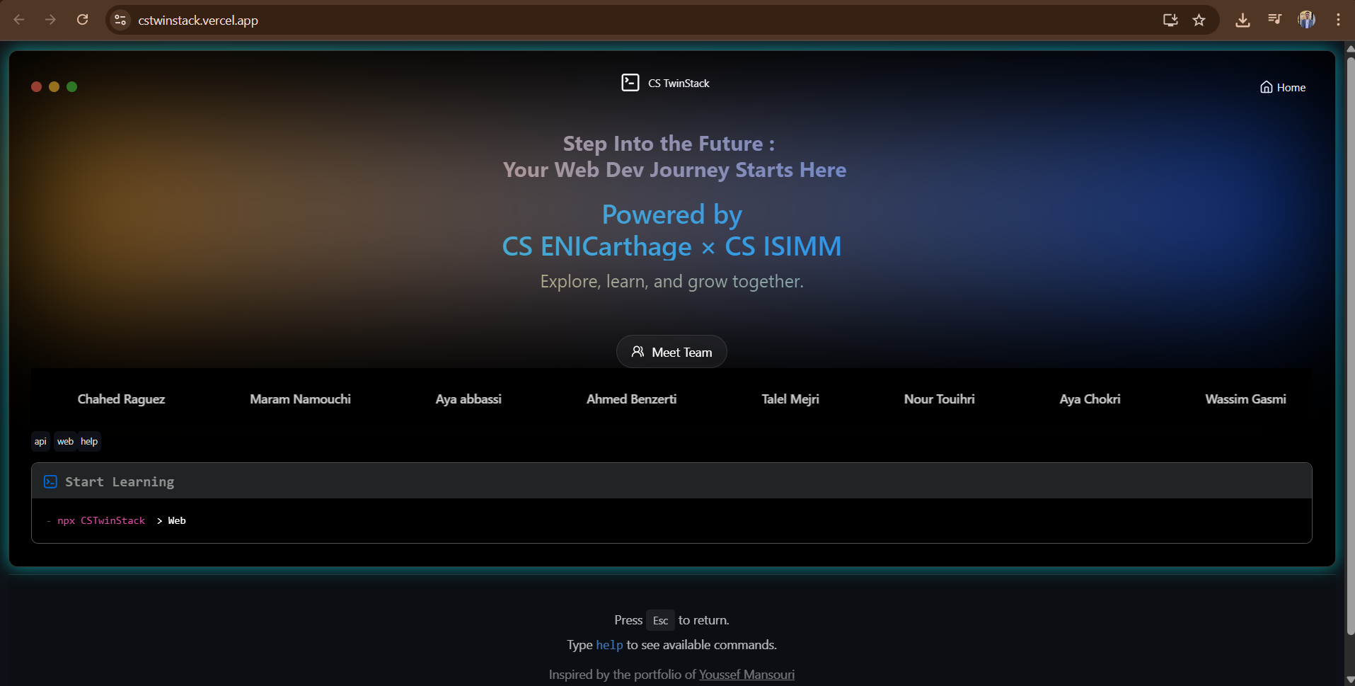 CS Twinstack Web Application image 1